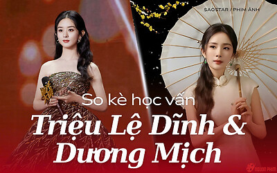 So kè học vấn Triệu Lệ Dĩnh và Dương Mịch: Người được đào tạo chính quy, người luôn bị chê 'ít học'