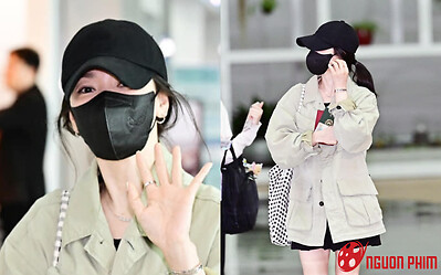 Song Hye Kyo diện đồ kín bưng, chịu chi 'sương sương' tiền tỷ chỉ để xuất hiện vài phút ở sân bay