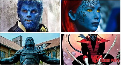 Tại sao nhiều dị nhân X-men lại có làn da màu xanh?