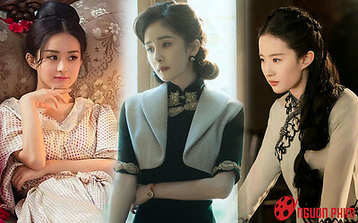 Tạo hình dân quốc của Dương Mịch đẹp áp đảo Triệu Lệ Dĩnh - Lưu Diệc Phi