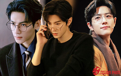 Tạo hình đeo kính của Trần Triết Viễn đẹp ngang ngửa La Vân Hi – Tiêu Chiến