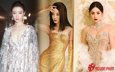 Thảm đỏ VOGUE: Địch Lệ Nhiệt Ba hóa nữ hoàng Ai Cập vẫn bại thảm dưới tay 'đối thủ trời chọn'