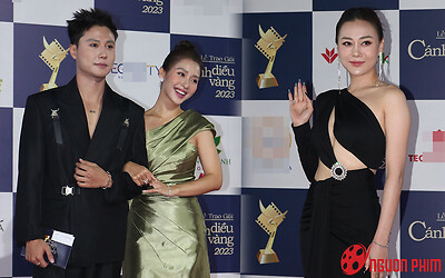 Thanh Sơn - Khả Ngân, Phương Oanh và dàn sao đổ bộ siêu thảm đỏ Cánh Diều 2023