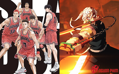 The First Slam Dunk bị phần tiếp theo của Thanh Gươm Diệt Quỷ 'hất cẳng' khỏi top 1 phòng vé