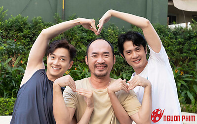 Tiến Luật - Huỳnh Phương hợp sức giúp Ngô Kiến Huy tán gái trong phim mới