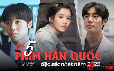 Top 5 phim Hàn Quốc hay nhất năm 2025: Phim của IU vững vàng top đầu