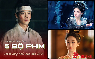 Top 5 phim Hoa Ngữ thành công nhất nửa đầu năm 2025: Tiêu Chiến bất bại, Bạch Lộc gây tranh cãi