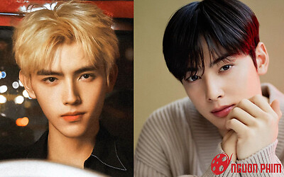 Trần Phi Vũ chung hình với Cha Eun Woo: Đẹp trai đấy nhưng sao lạ quá