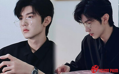 Trần Triết Viễn gây sốt với tạo hình đeo kính ở Vụng Trộm Không Thể Giấu