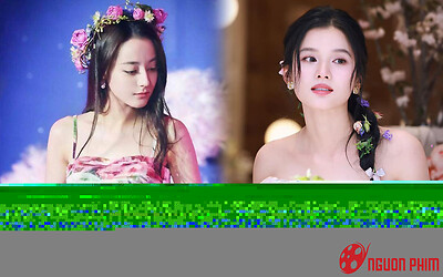 Trương Tịnh Nghi hóa công chúa hoa đọ sắc cực căng với Địch Lệ Nhiệt Ba