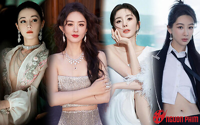 Tứ đại đỉnh lưu nữ Cbiz: Dương Tử là Nữ thần phim bạo, Triệu Lệ Dĩnh Nhất kỵ tuyệt trần