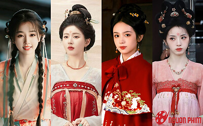 Tứ tiểu hoa 95 phù hợp với tạo hình cổ trang: Triệu Lộ Tư vẫn thua mỹ nhân này