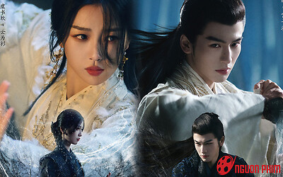 Vân Chi Vũ của Ngu Thư Hân và Trương Lăng Hách tung poster đầu tiên