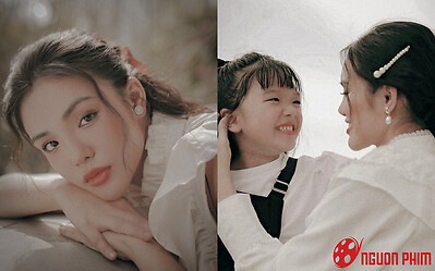 Yeye Nhật Hạ lần đầu công khai con gái 5 tuổi, tiết lộ từng sợ không đóng phim được nữa vì quá béo