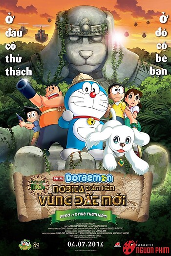 Doraemon: Nobita Thám Hiểm Vùng Đất Mới – Peko Và 5 Nhà Thám Hiểm