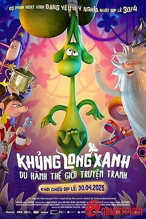 Khủng Long Xanh Du Hành Thế Giới Truyện Tranh